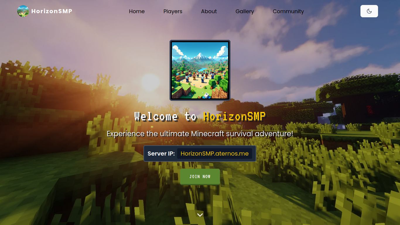 HorizonSMP – Minecraft Survival Multiplayer Server