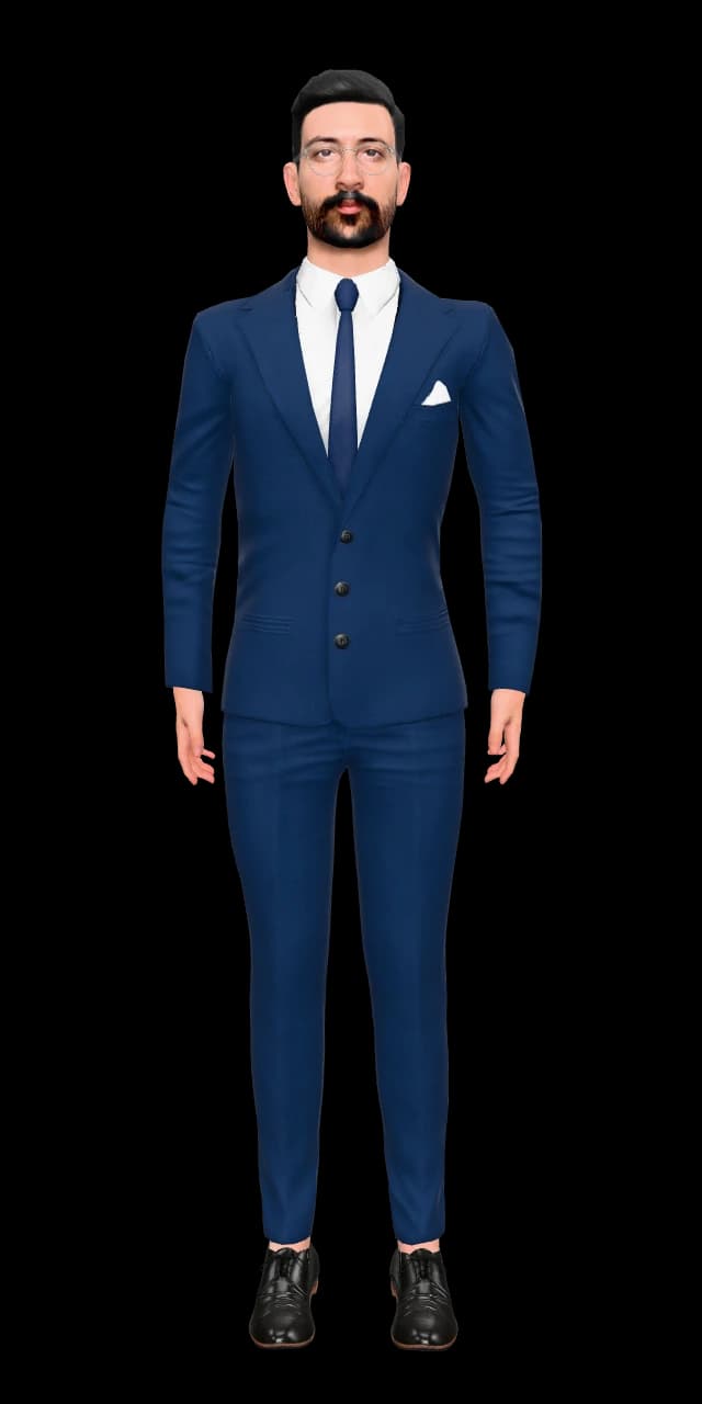 3D avatar of Muhammad Umer